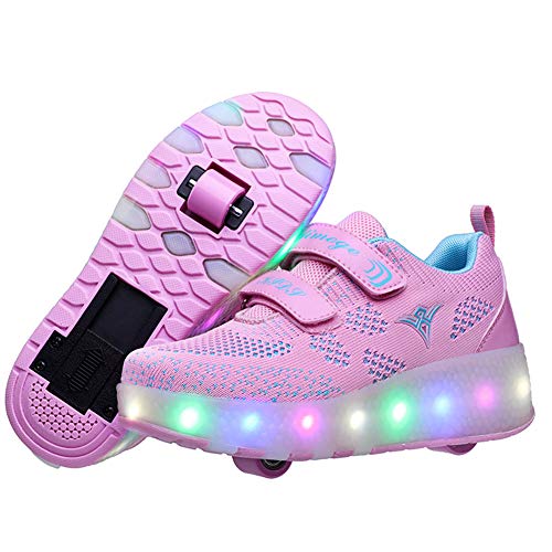 Zapatillas con Ruedas Y Luces